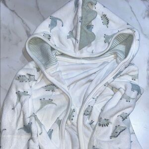 Dinosaur Hooded Baby Towel